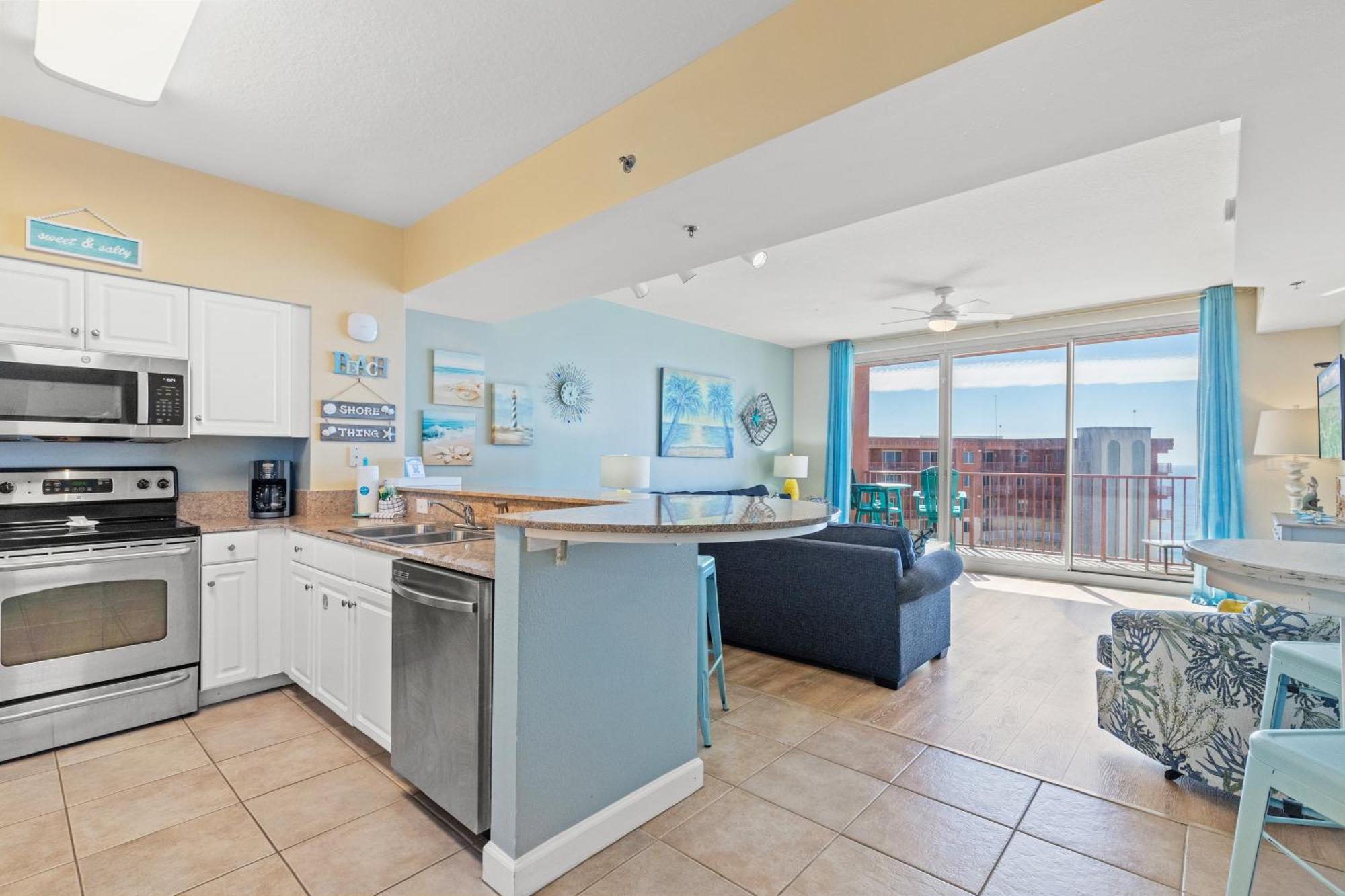 Penthouse With Beautiful Beach Views! 1 Bedroom, 2 Bathroom Penthouse! パナマシティービーチ エクステリア 写真